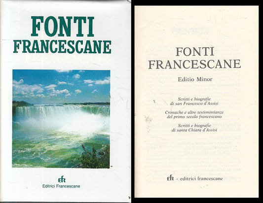LD- FONTI FRANCESCANE EDITIO MINOR -- FRANCESCANE --- 2001 - CS - YFS424