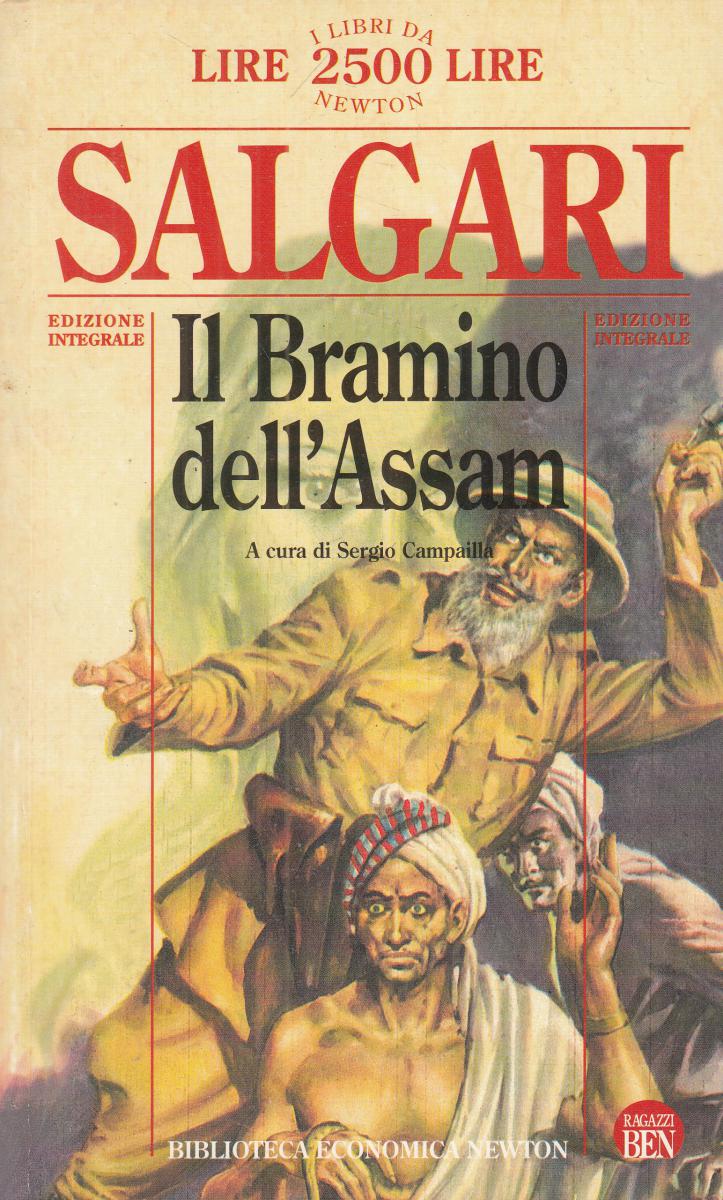 LN2- IL BRAMINO DELL'ASSAM - SALGARI - NEWTON ECONOMICA - B - JXS149