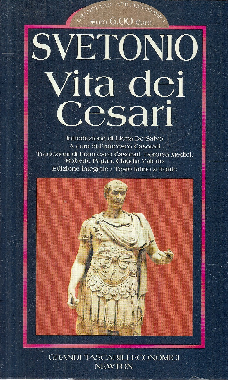 LN2- VITA DEI CESARI - SVETONIO - GRANDI TASCABILI ECONOMICI NEWTON - JXS258