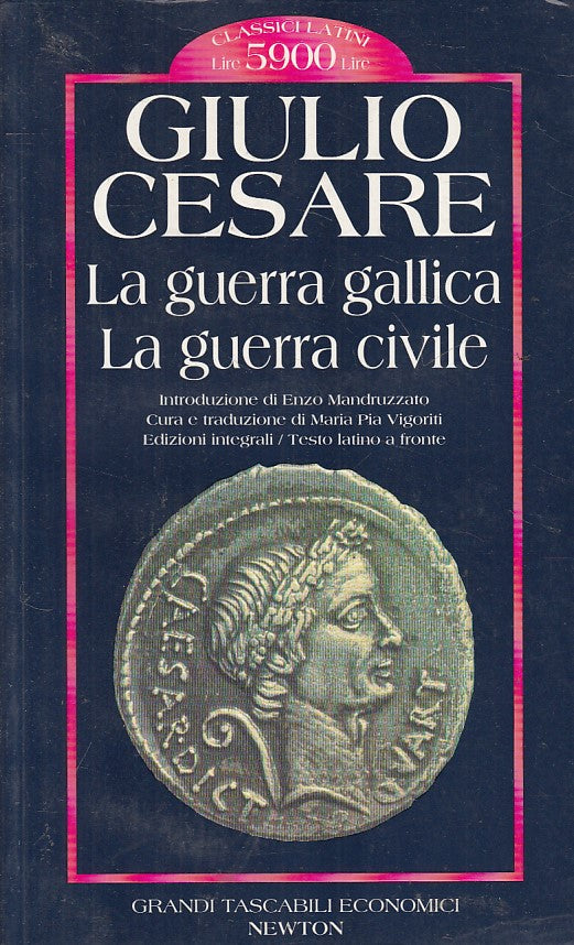 LS- GUERRA GALLICA GUERRA CIVILE - GIULIO CESARE - NEWTON --- 1995 - B - YFS193