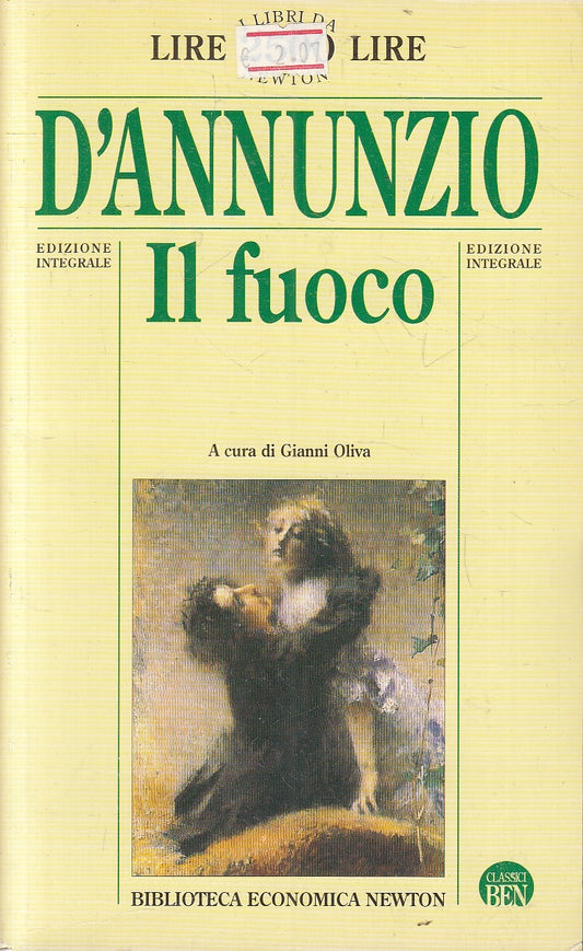 LN2- IL FUOCO - D'ANNUNZIO - NEWTON BIBLIOTECA ECONOMICA - B - JXS161