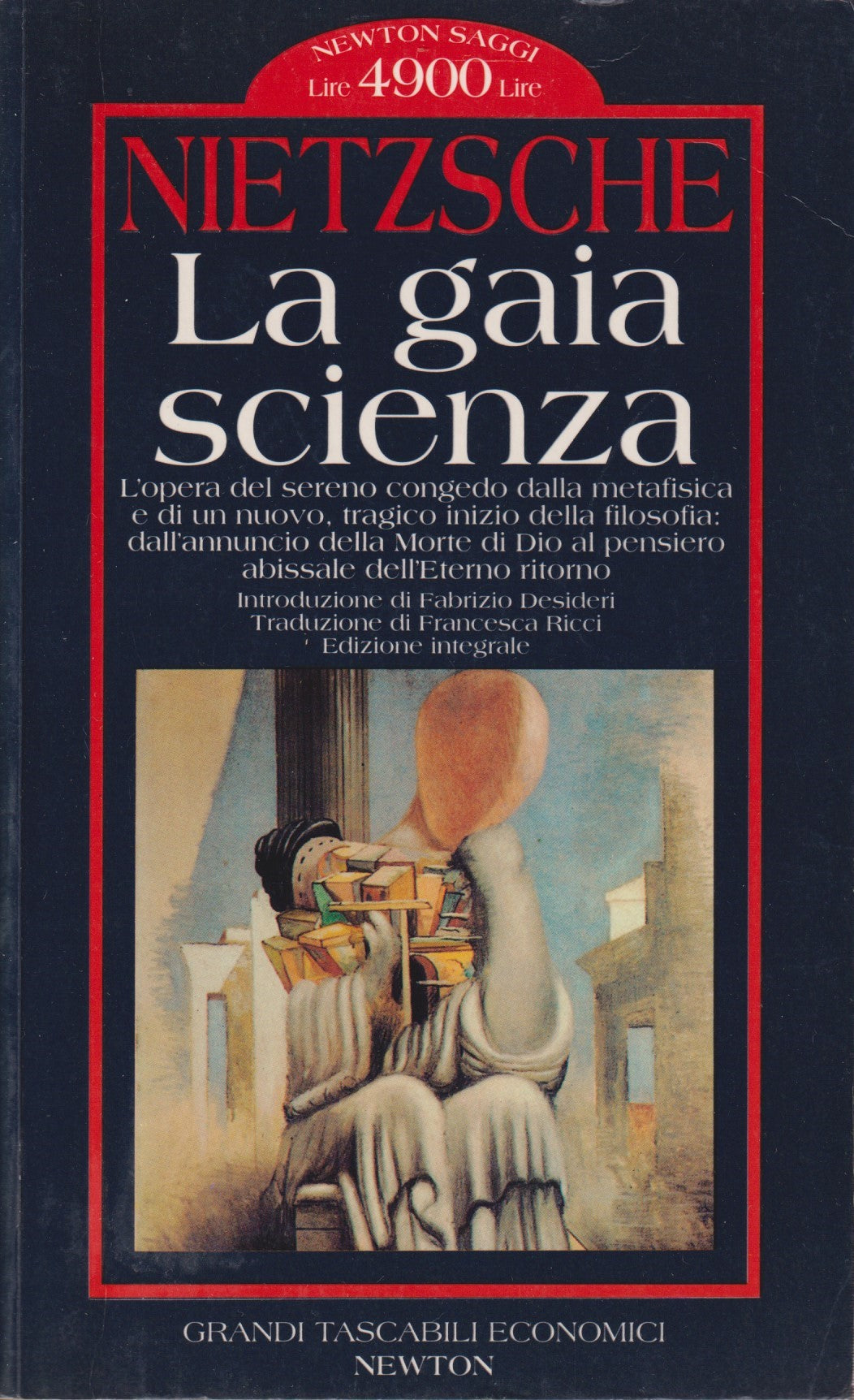 La gaia scienza - Nietzsche - Newton Grandi tascabili economici - JXS259