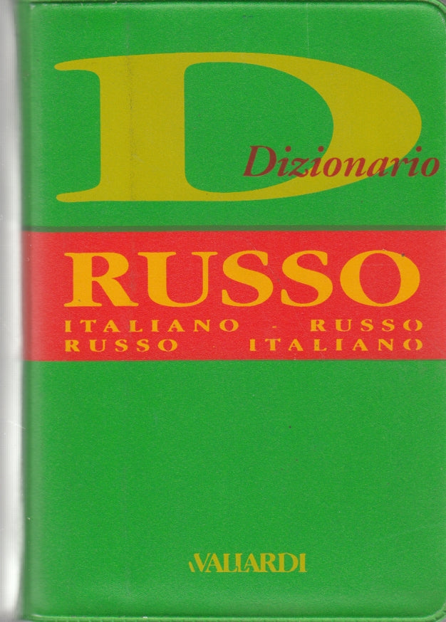 Dizionario Italiano - Russo - Vallardi Dizionari Tascabili - YFS987