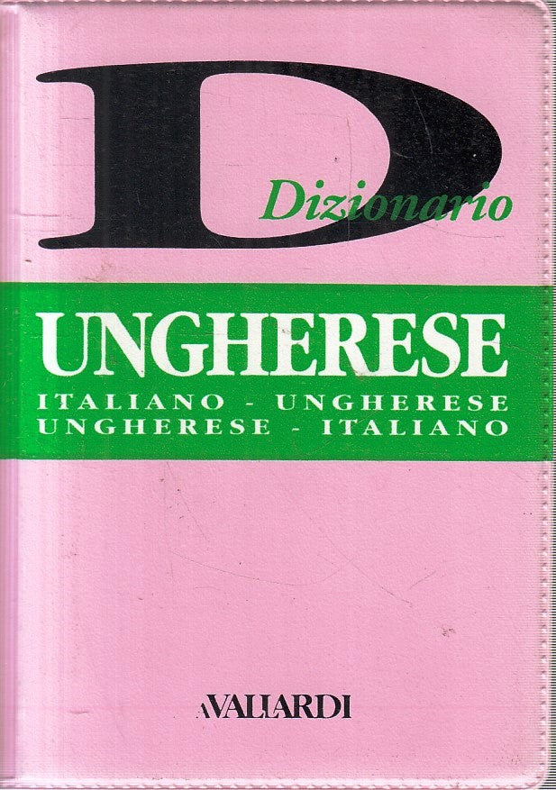 Dizionario Italiano - Ungherese - Vallardi Dizionari Tascabili - ZFS987
