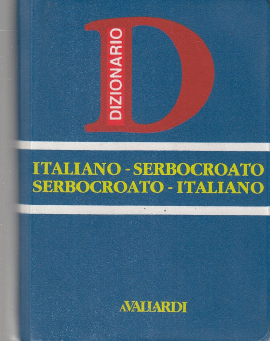 Dizionario Italiano - Serbocroato - Vallardi Dizionari Tascabili - YFS987