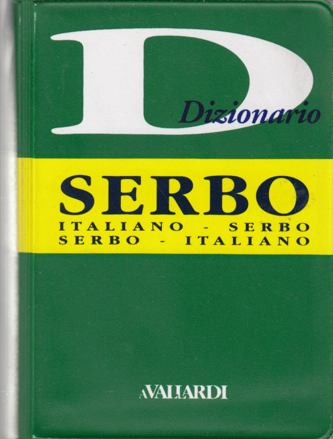 Dizionario Italiano - Serbo - Vallardi Dizionari Tascabili - YFS987