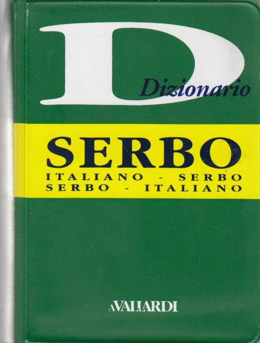 Dizionario Italiano - Serbo - Vallardi Dizionari Tascabili - YFS987