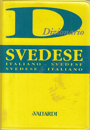 LZ- DIZIONARIO SVEDESE ITALIANO -- VALLARDI - TASCABILI -- 2004 - B - YFS490