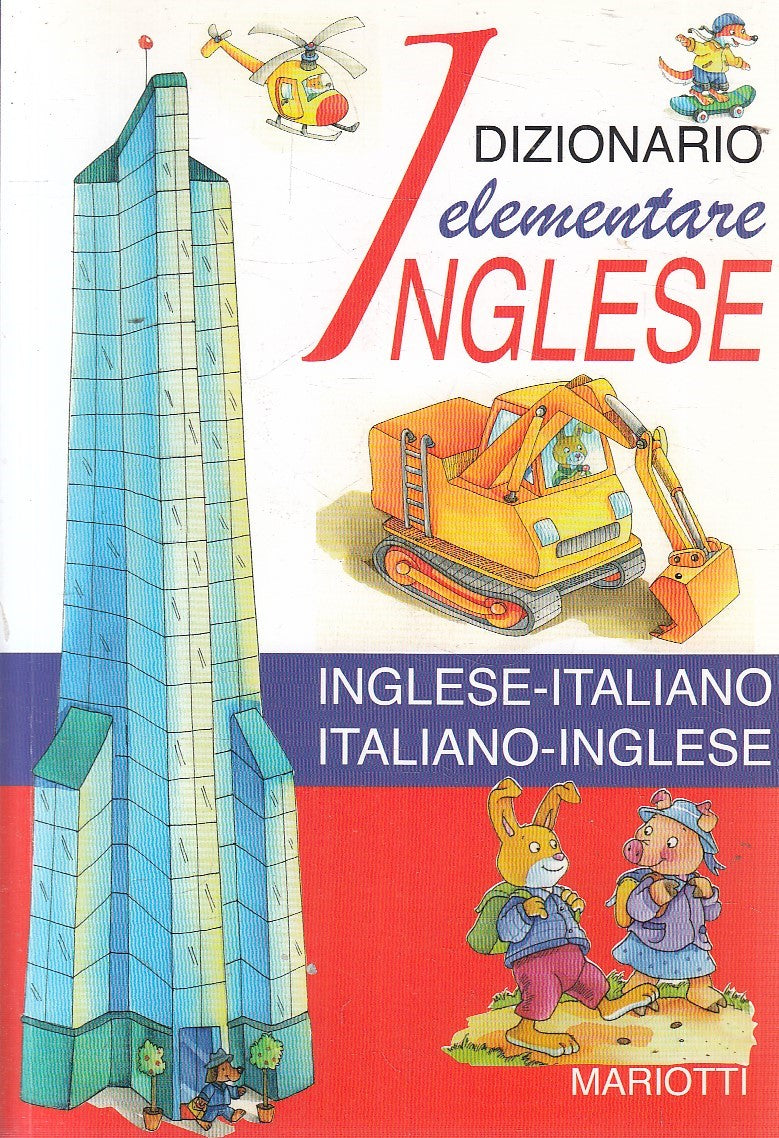 DIZIONARIO ELEMENTARE INGLESE ITALIANO - MARIOTTI - B - JXS308