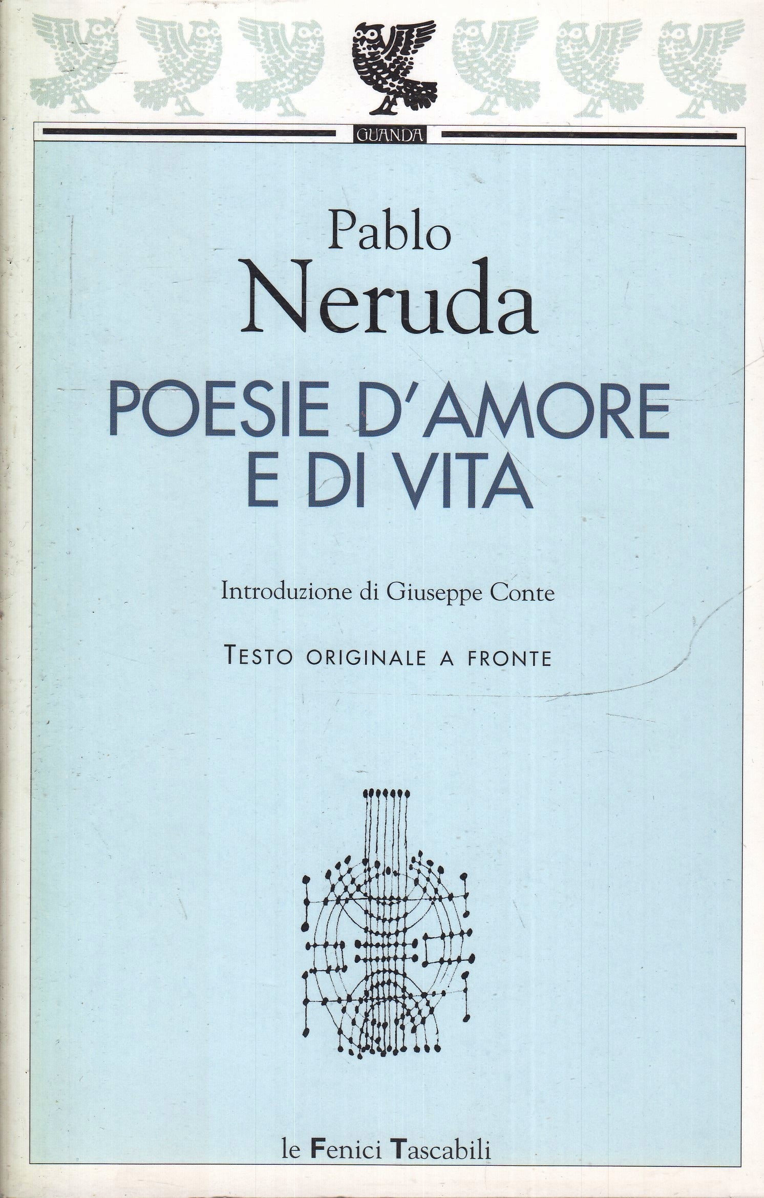 LN- POESIE D'AMORE E DI VITA - PABLO NERUDA- GUANDA- LE FENICI TASCABILI- B- XFS