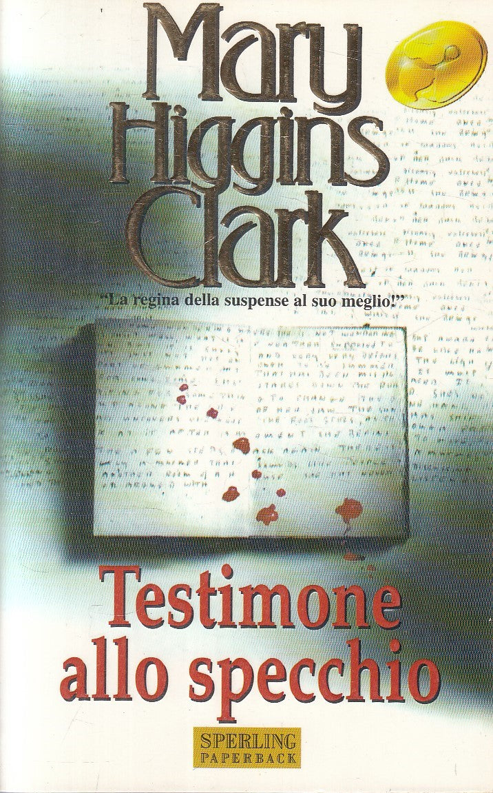 TESTIMONE ALLO SPECCHIO - MARY HIGGINS CLARK - SPERLING - B - JXS297