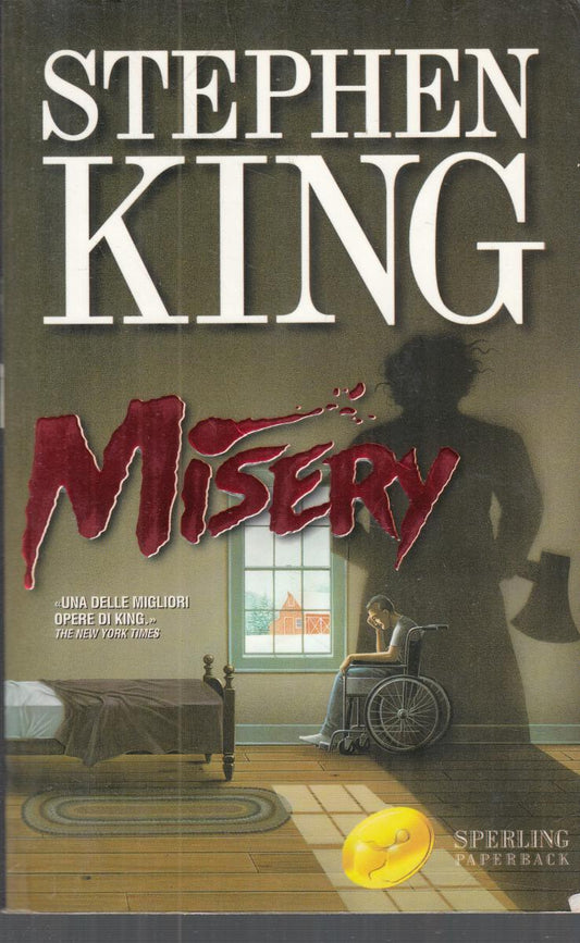 LN2- MISERY - STEPHEN KING - SPERLING - B - JXS148