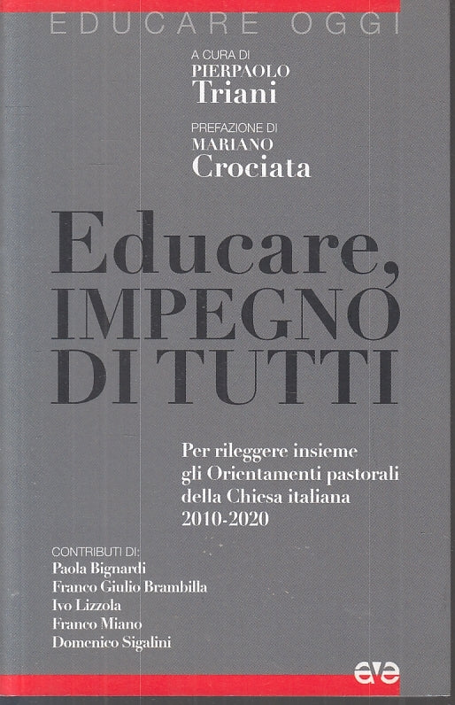 LZ- EDUCARE IMPEGNO DI TUTTI - TRIANI - ACTUOSITATEM --- 2010 - B - ZTS227