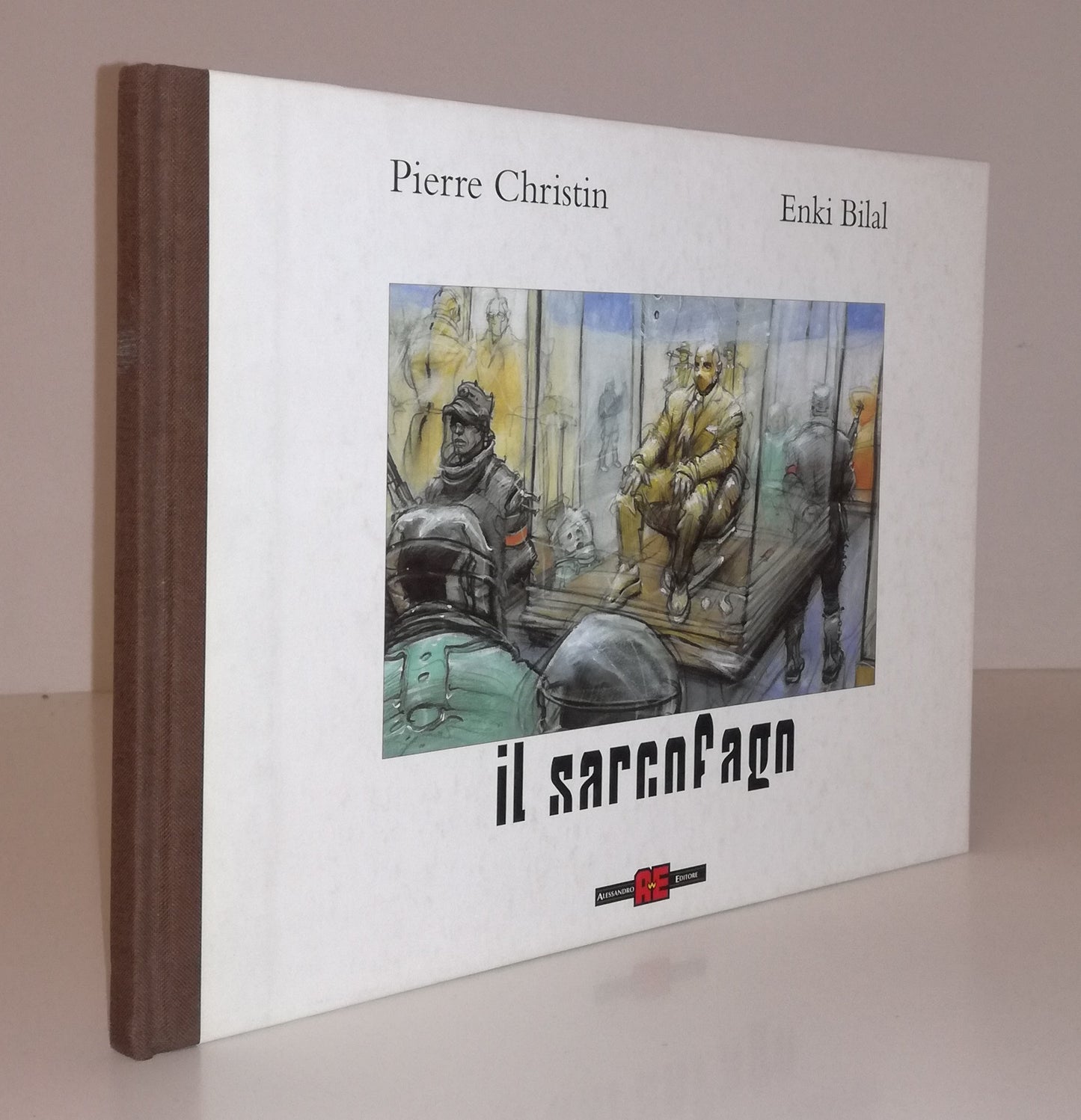 LB- IL SARCOFAGO- PIERRE CHRISTIN ENKI BILAL- ALESSANDRO EDITORE--- 2000- C- VHX