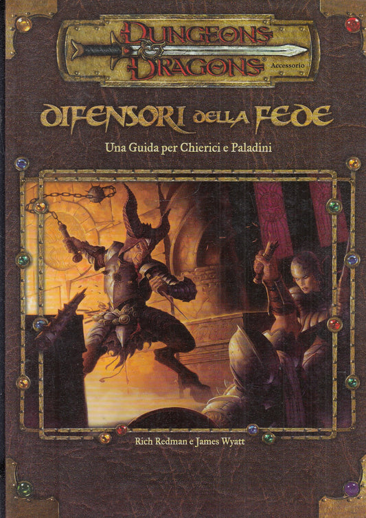 LF- DUNGEONS AND DRAGONS DIFENSORI FEDE GUIDA CHIERICI E PALADINI - 2001- B- VMX