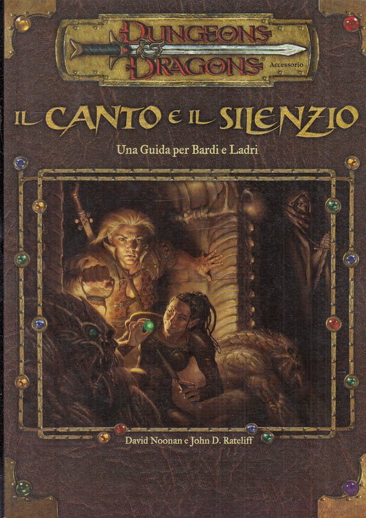 LF- DUNGEONS AND DRAGONS CANTO E SILENZIO GUIDA PER BARDI E LADRI - 2002- B- VMX