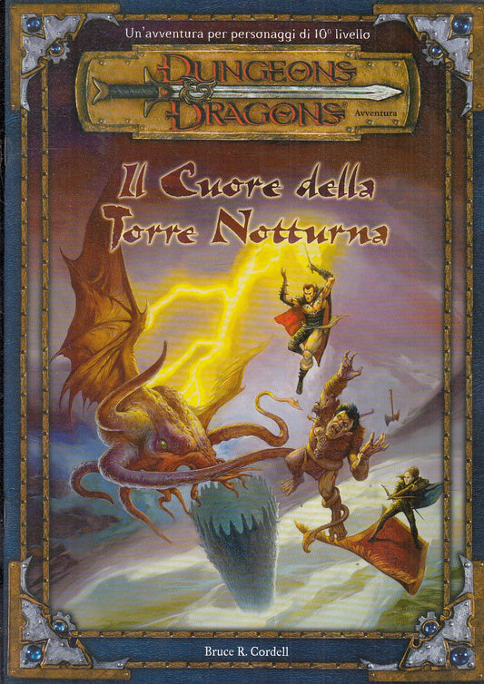 LF- DUNGEONS AND DRAGONS CUORE TERRA NOTTURNA AVVENTURA 10° LIVELLO- 2001- S-VMX