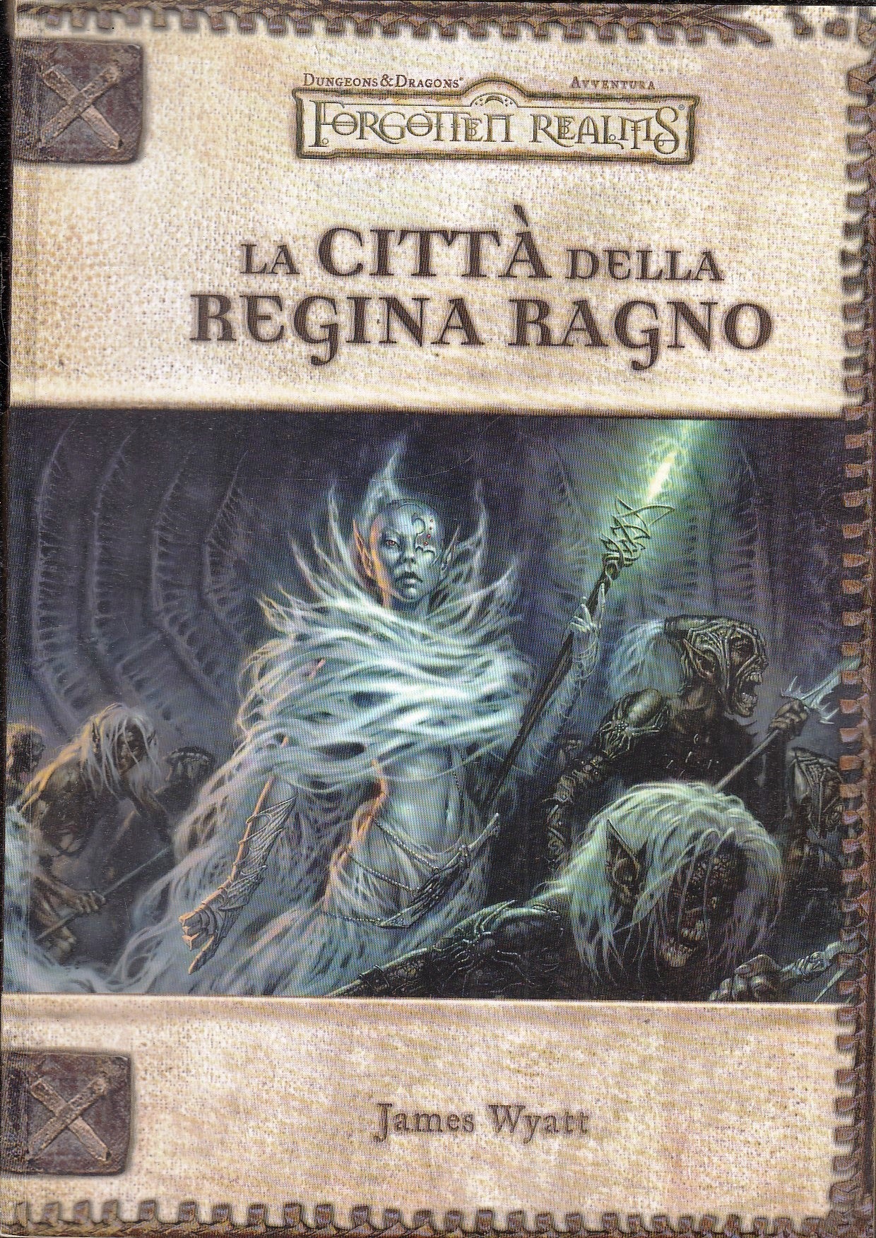 LF- DUNGEONS & DRAGONS FORGOTTEN REALMS CITTA' REGINA RAGNO- WYATT- 2003- B- VMX