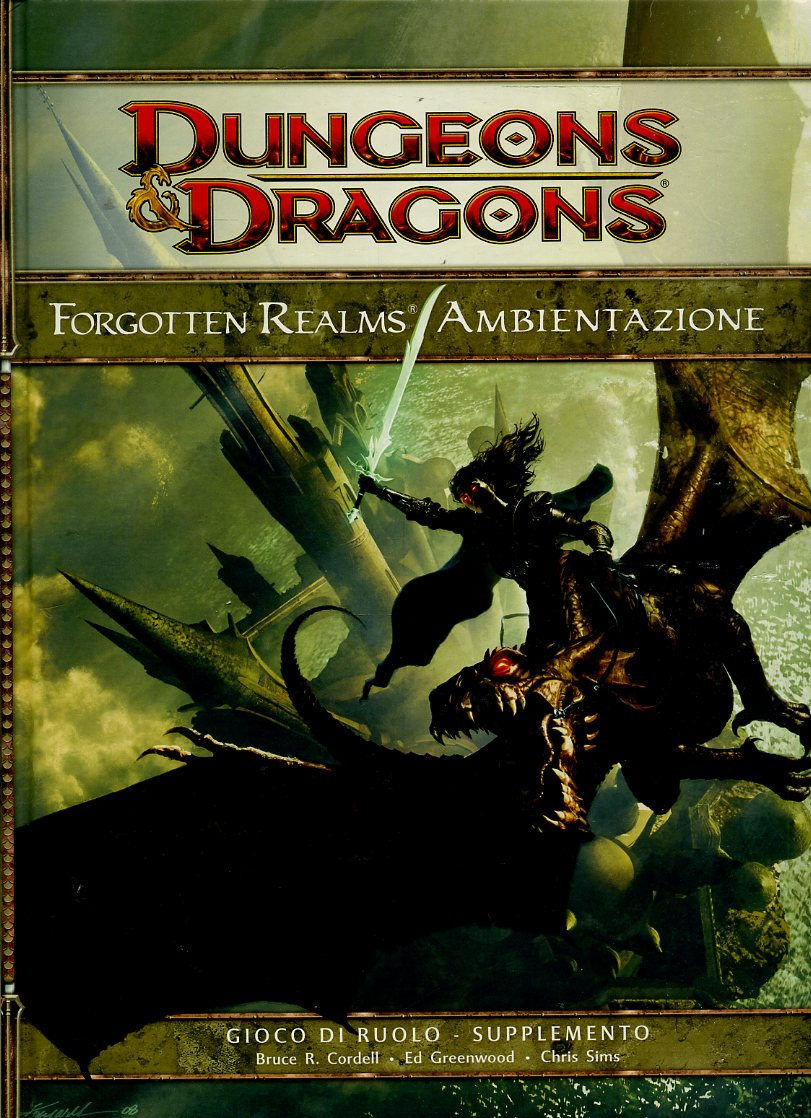LF- FORGOTTEN REALMS AMBIENTAZIONE DUNGEONS & DRAGONS GIOCO RUOLO - 2006- C- NGX