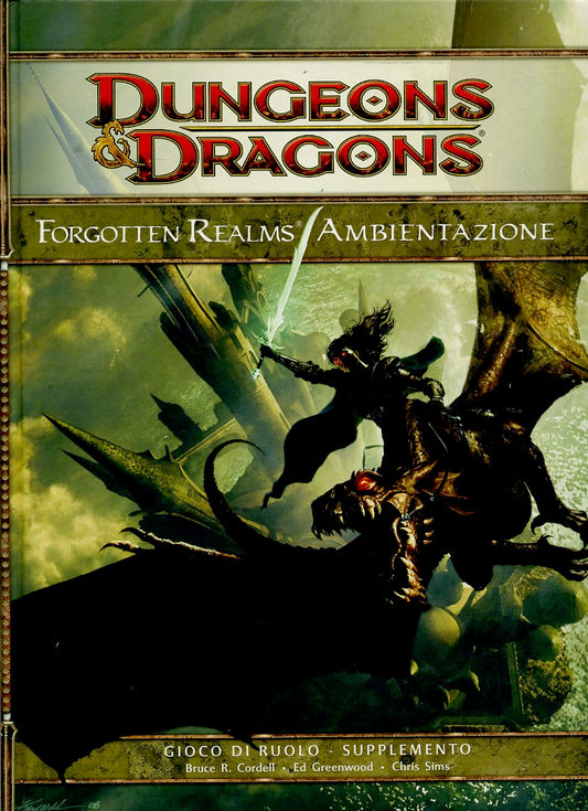 LF- FORGOTTEN REALMS AMBIENTAZIONE DUNGEONS & DRAGONS GIOCO RUOLO - 2006- C- NGX