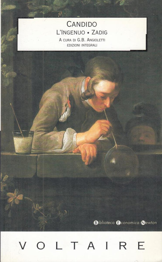 LN2- CANDIDO L'IGENUO ZADIG - VOLTAIRE - BIBLIOTECA ECONOMICA NEWTON - B - JXS78
