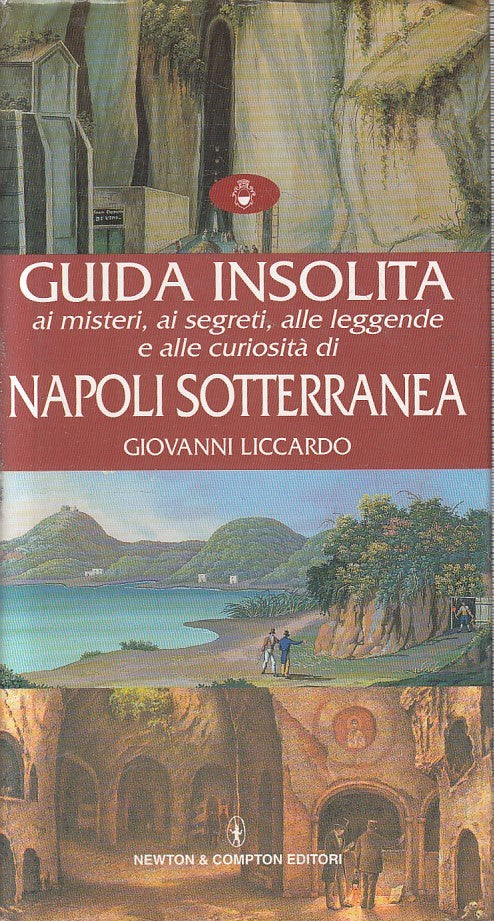LV- GUIDA INSOLITA NAPOLI SOTTERRANEA - LICCARDO - NEWTON --- 2000 - CS - YFS492