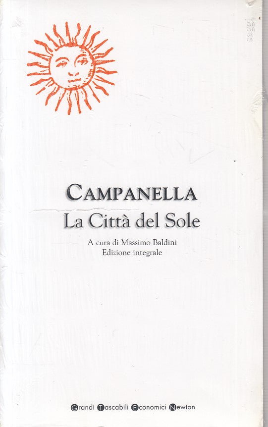LA CITTA' DEL SOLE - TOMMASO CAMPANELLA - NEWTON TASCABILI ECCONOMICI- XFS
