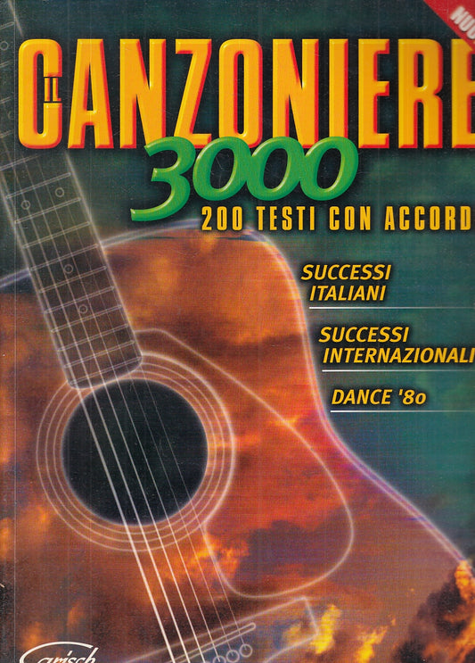 LZ- CANZONIERE 3000 200 TESTI CON ACCORDI -- CARISCH--- 2000- B- YFS673