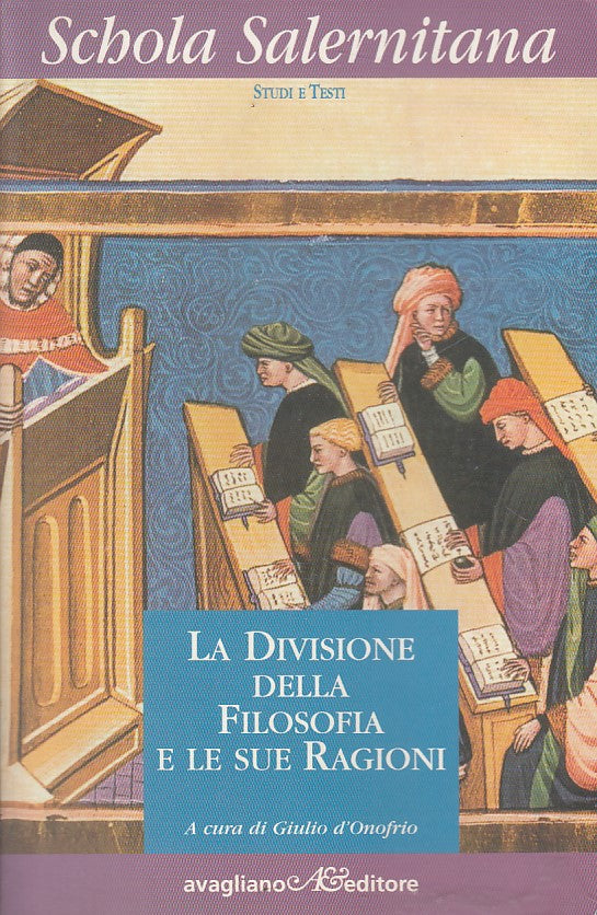 LS- DIVISIONE FILOSOFIA E SUE RAGIONI- D'ONORFIO- AVAGLIANO--- 2001 - B - ZFS440