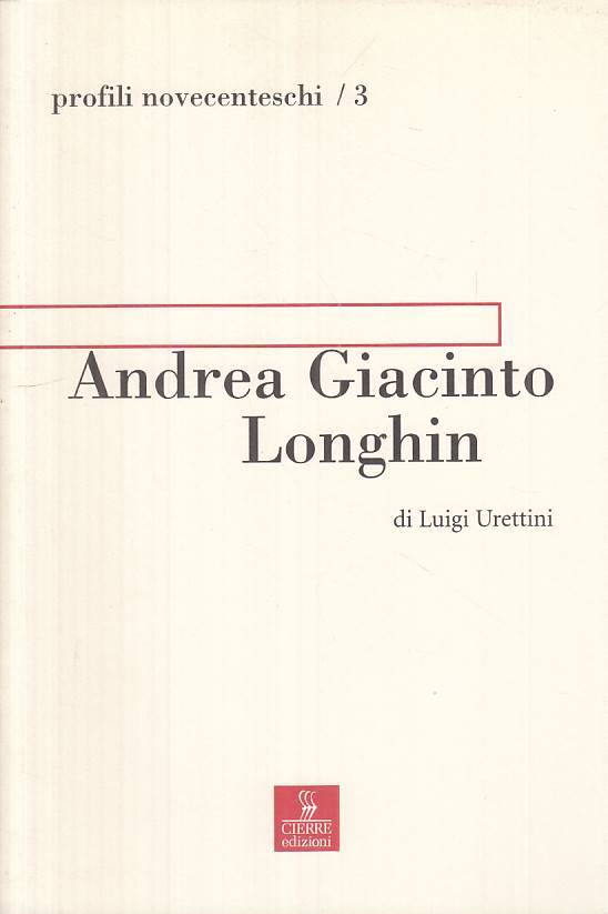 LS- ANDREA GIACINTO LONGHIN - URETTINI - CIERRE - PROFILI -- 2002 - B - ZTS8