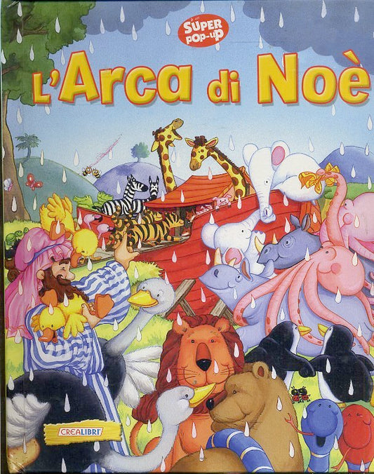 LB- L'ARCA DI NOE' SUPER POP-UP BAMBINI -- CREALIBRI --- 2004 - C - YDS579
