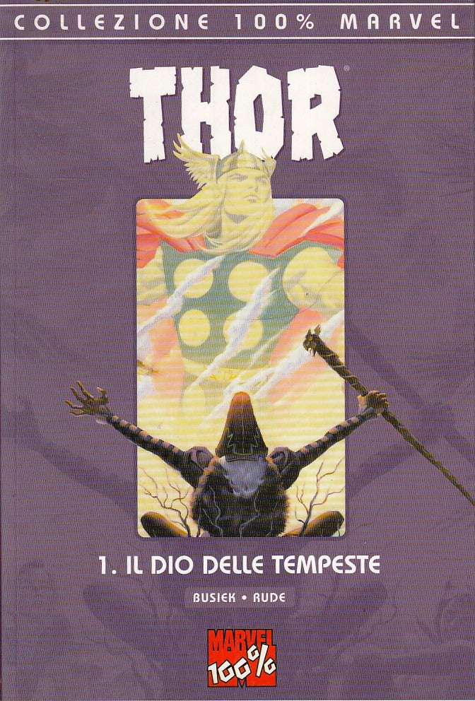 FV- THOR DIO DELLE TEMPESTE 100% MARVEL - BUSIEK RUDE - PANINI -- B - R23