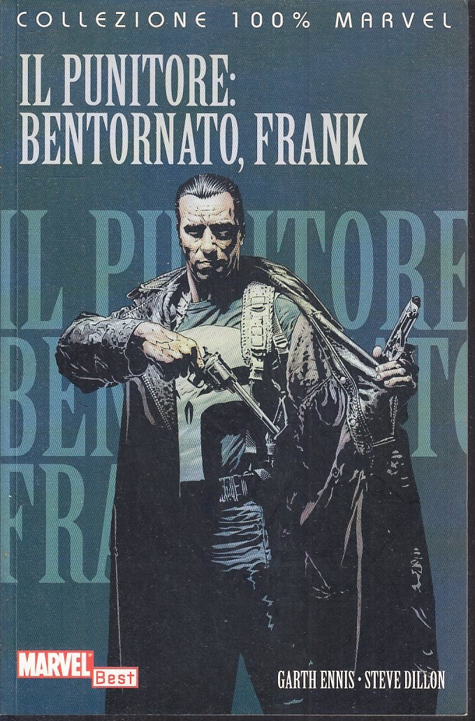 LB- IL PUNITORE BENTORNATO FRANK- GARTH ENNIS DILLON- PANINI 100% MARVEL- B- VDX