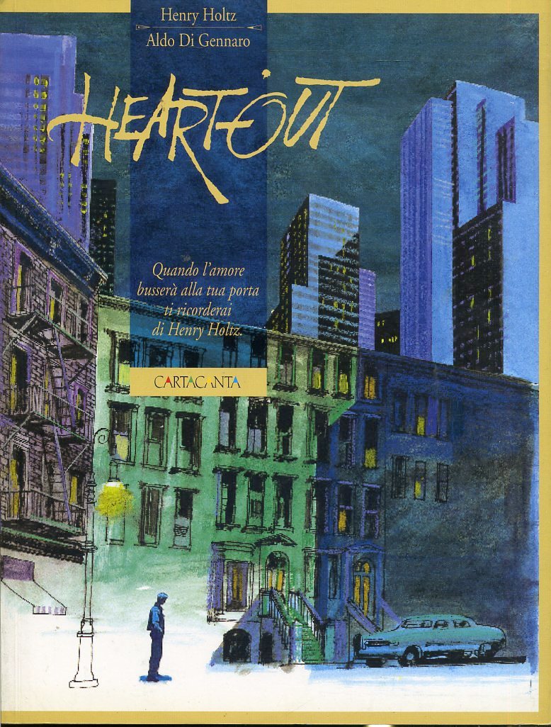 LN- HEART-OUT ILLUSTRATO - HOLTZ DI GENNARO - CARTACANTA --- 2000 - B - YDS619
