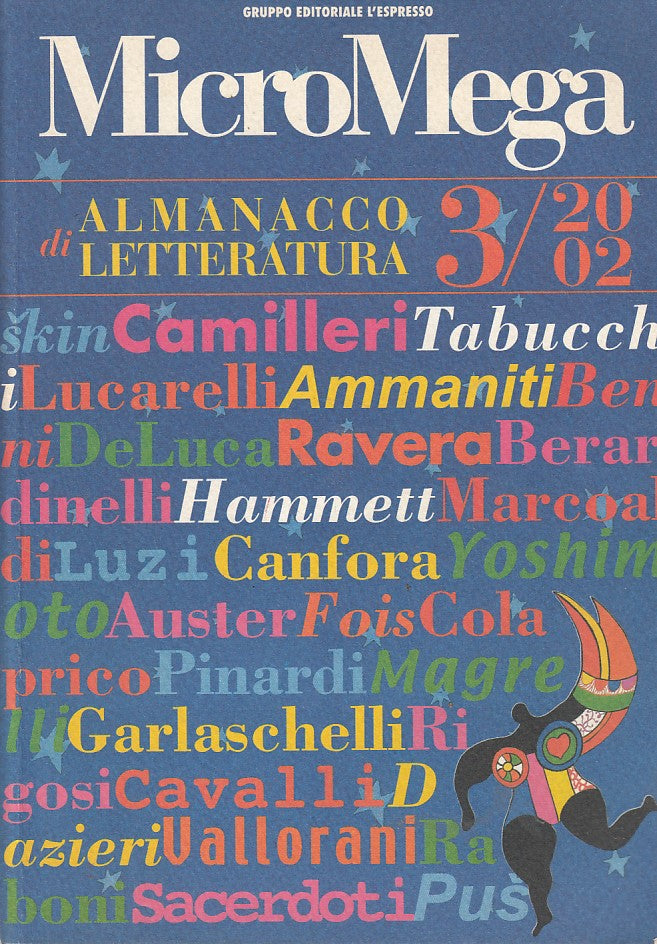 LS- MICROMEGA ALMANACCO LETTERATURA 3 -- L'ESPRESSO --- 2002 - B - ZFS526