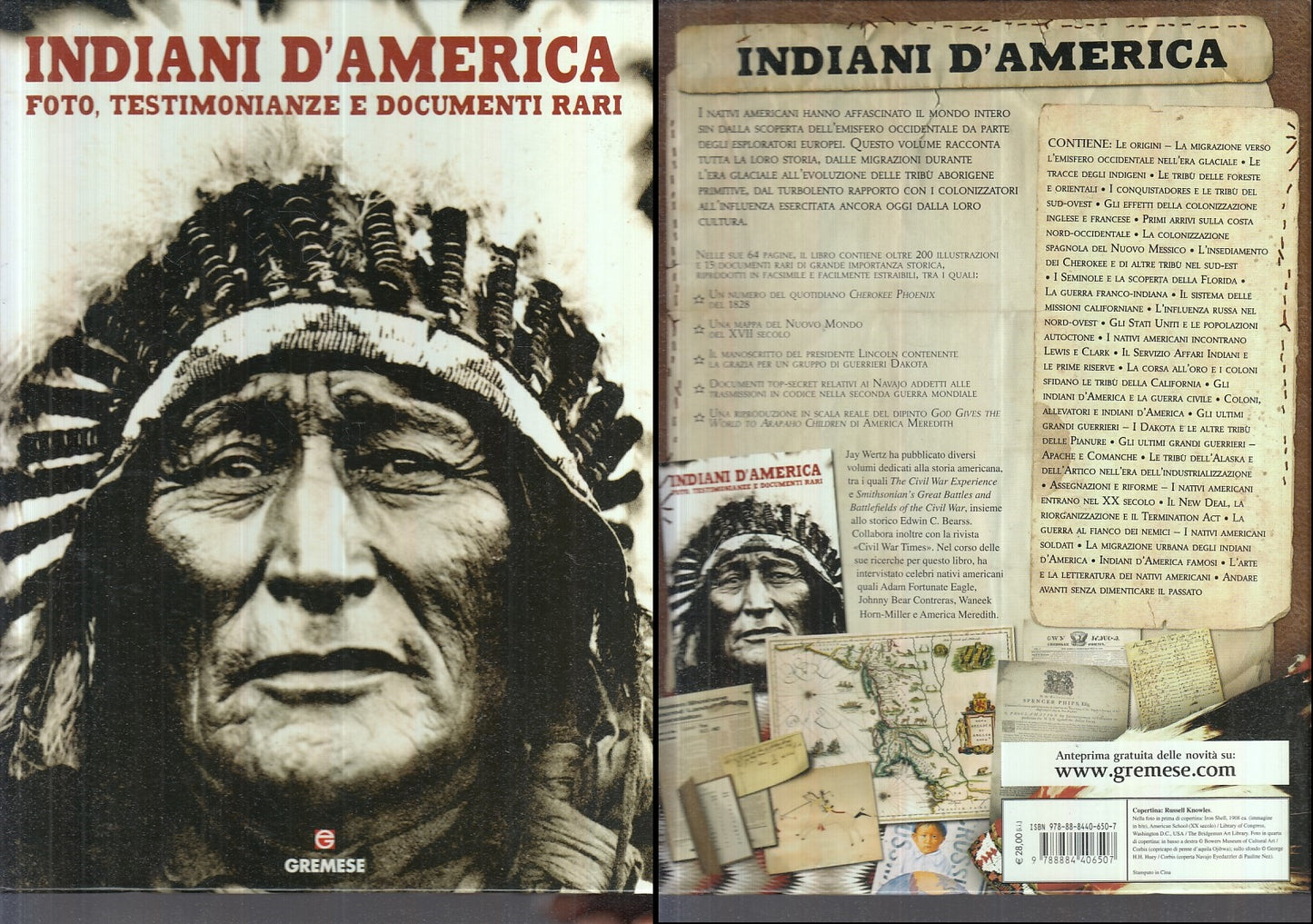 LS- INDIANI D'AMERICA FOTO TESTIMONIANZE - JAY WERTZ- GREMESE--- 2010- C- YFS904