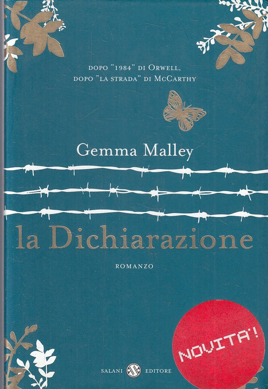 LN- LA DICHIARAZIONE - GEMMA MALLEY - SALANI --- 2008 - CS - ZFS256