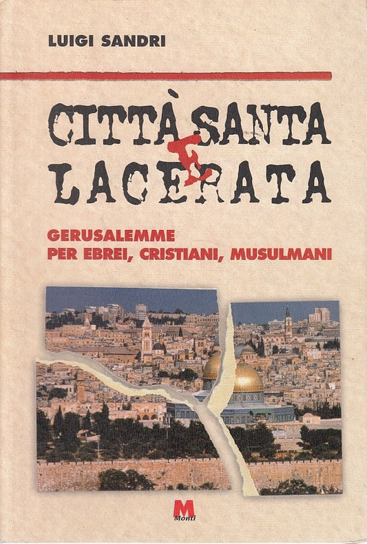LS- CITTA' SANTA E LACERATA GERUSALEMME - SANDRI - MONTI --- 2001 - BS - ZDS412