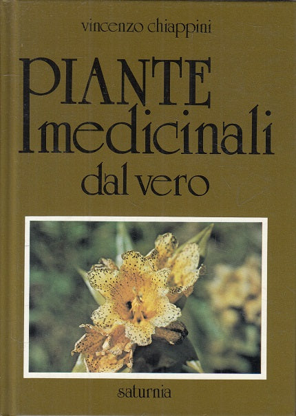 LZ- PIANTE MEDICINALI DAL VERO - CHIAPPINI - SATURNIA --- 1981 - C - YFS43