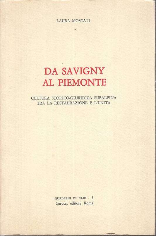 LS- DA SAVIGNY AL PIEMONTE - MOSCATI - CARUCCI --- 1984 - B - ZTS646