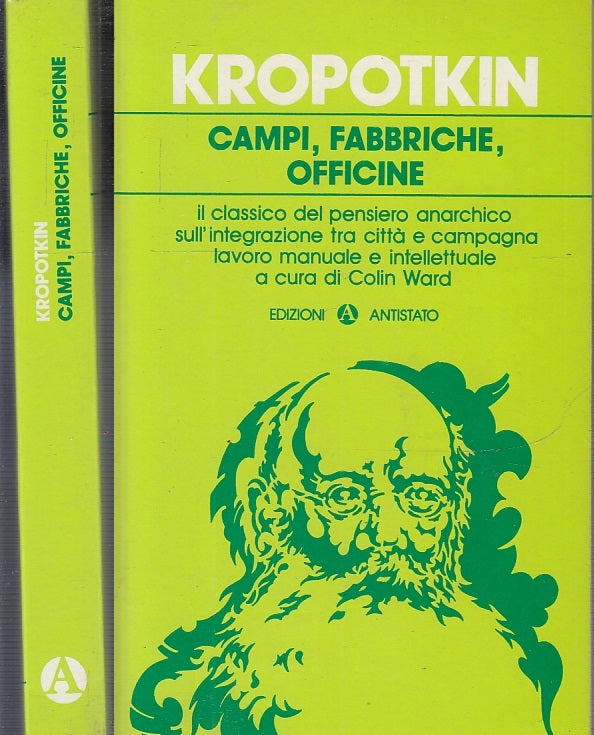 LS- CAMPI FABBRICHE OFFICINE - KROPOTKIN - ANTISTATO- ANARCHICO-- 1982- B- XFS61