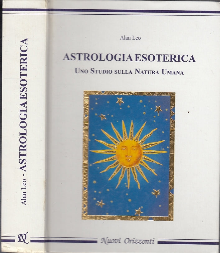 LZ- ASTROLOGIA STUDIO NATURA UMANA - ALAN LEO - NUOVI ORIZZONTI--- 1995- C- XFS9