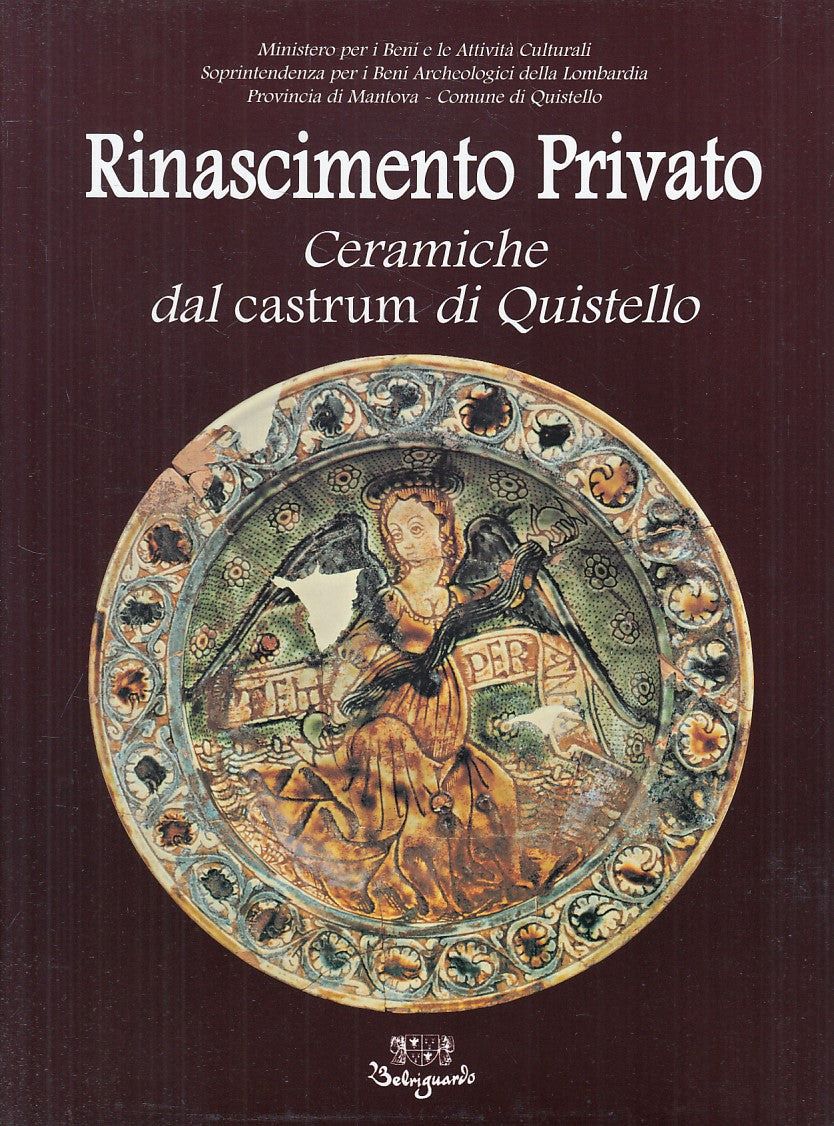 LT- CERAMICHE CASTRUM DI QUISTELLO MANTOVA -- BELRIGUARDO --- 2004 - CS - YFS845