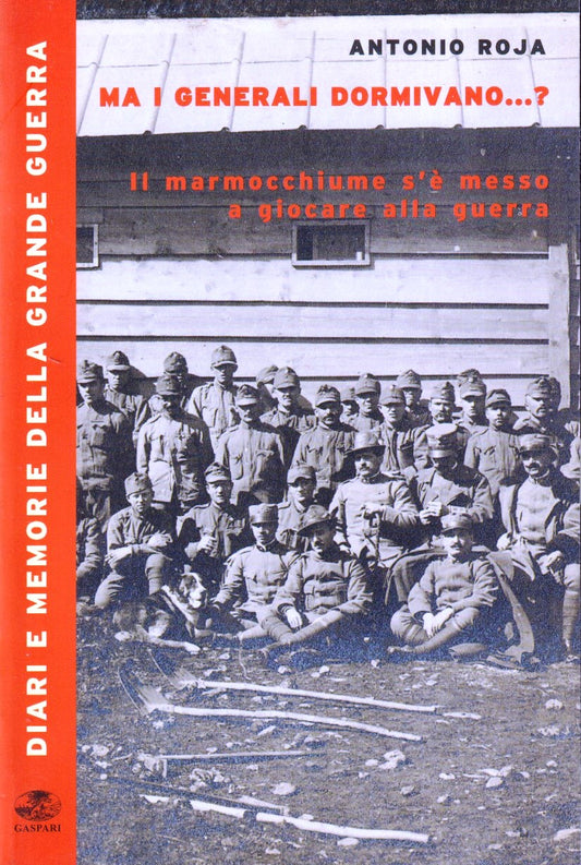 Ma i generali dormivano - Antonio Roja - Gaspari Diari e memorie- 1a ed.- ZFS264
