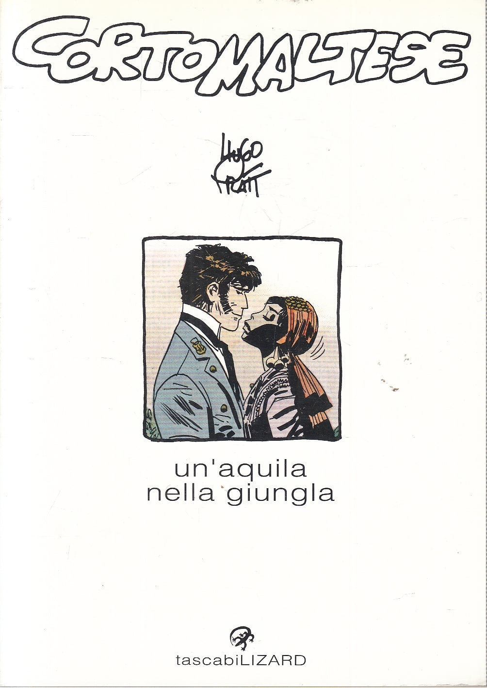 FV- UN'AQUILA NELLA GIUNGLA - HUGO PRATT - TASCABILI LIZARD 4 -- B- B24