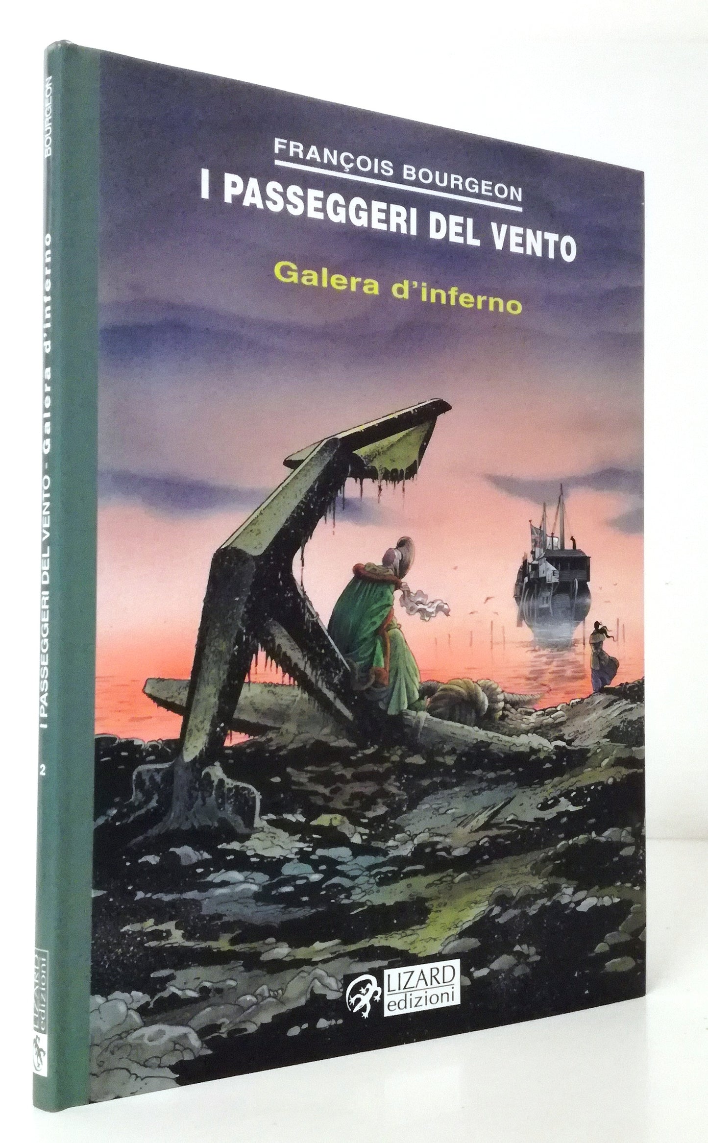 LB- I PASSEGGERI DEL VENTO GALERA D'INFERNO - BOURGEON - LIZARD--- 1998- CS- VHX