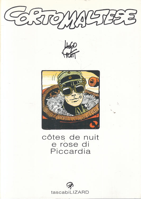 FV- COTES DE NUIT E ROSE DI PICCARDIA - HUGO PRATT- TASCABILI LIZARD 17-- B- B24