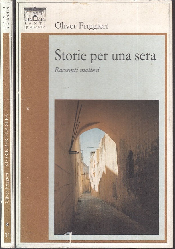 LN- STORIE PER UNA SERA RACCONTI - FRIGGIERI - SANTI QUARANTA --- 1994- B- XFS20