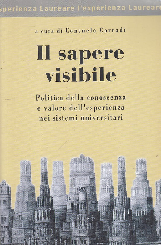 IL SAPERE VISIBILE - CORRADI - NUOVA PHOENIX --- 2003 - B - YFS336