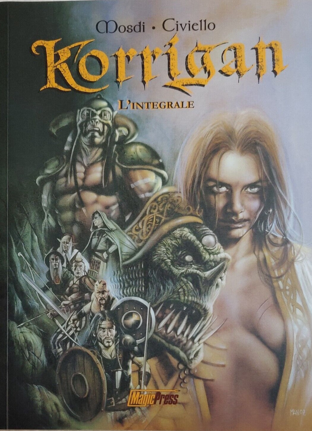 FV- KORRIGAN 1 I BAMBINI DELLA NOTTE - MOSDI CIVIELLO- MAGIC PRESS- 2003- C- R23